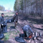 Воскресник на Войновке. Тюменские общественники продолжили добрую традицию жителей района!